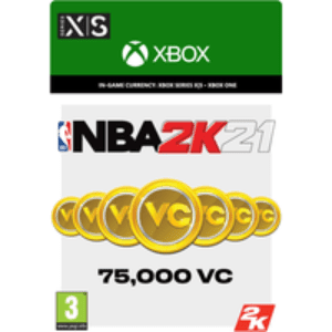 NBA 2K21: 75,000 VC Xbox Download