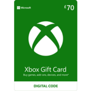 Xbox Gift Card £70 – Xbox Series X | S – Xbox One