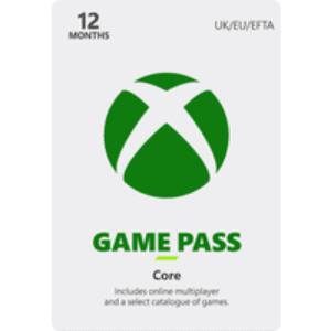 Xbox Game Pass Core  12 Month Membership