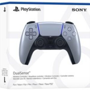 DualSense Wireless Controller – Sterling Silver – PlayStation 5