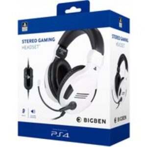 White Sony Official Headset V3 – PlayStation 4