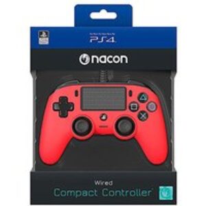 Nacon PS4 Compact Controller Red – PlayStation 4