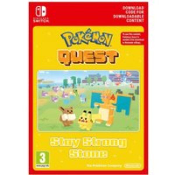 Pokemon QUEST Stay Strong Stone ( Uk - EU)