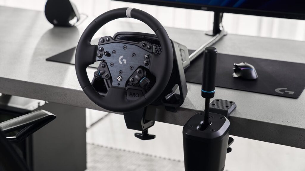 Logitech G has announced a new Racing Series with a range of wheels, gear shifters, and more