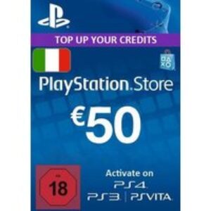 PlayStation Store Gift Card €50 Euro (Italiano) ( PSN )