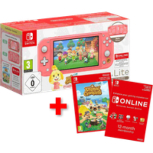 Nintendo Switch Lite Animal Crossing: New Horizons Isabelle Aloha Edition