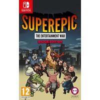 SuperEpic: The Entertainment War (Nintendo Switch) – Badge Collector’s Edition