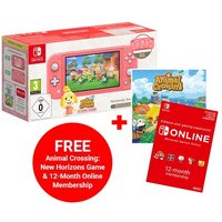 Nintendo Switch Lite Animal Crossing: New Horizons Isabelle Aloha Edition