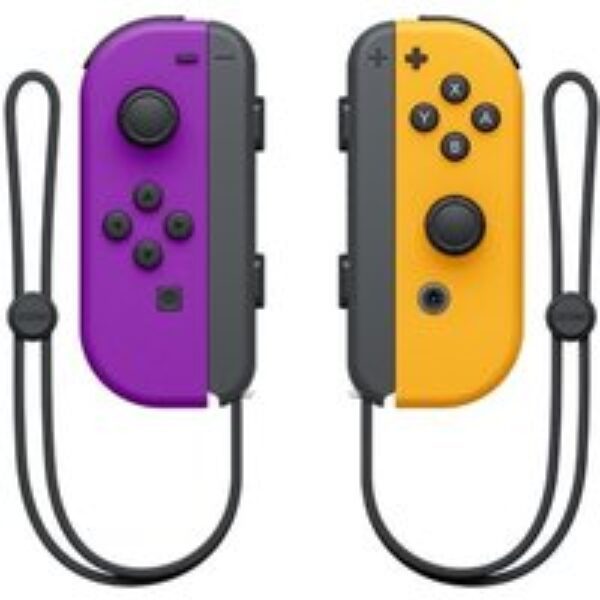 Joy-Con Pair Neon Purple - Neon Orange - Switch